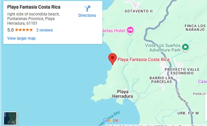 Maps in Jaco Maps in Jaco